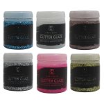 - Paint Kit Painting Set Glitter Glaze - Pack Of 6 100ML