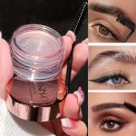 3D Stereoscopic Eyebrow Styling Cream Long-lasting Waterproof Quick-dry Brow Gel Natural Wild Brow Sculpting With Brush Applicat