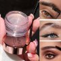 3D Stereoscopic Eyebrow Styling Cream Long-Lasting Waterproof Quick-Dry Brow Gel Natural Wild Brow Sculpting With Brush Applicator