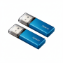 Apacer 128GB USB 3.2 Flash Drive - Ocean Blue Portable Storage - 2 Pack