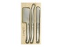 Laguiole By Andre Verdier Cheese Knife Set Set Of 3 Black