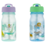 Bottle With Straw 480ML Design May Vary