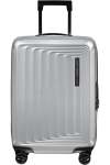 SAMSONITE Nuon Spinner 4 Wheels 55CM Matt Silver