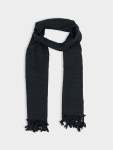 Knit Scarf - Black - Black