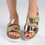 Madison Jo Sandals - Champagne - 9