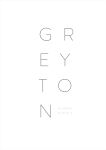 Greyton Art Print
