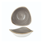 Churchill Peppercorn Grey Triangle Bowl 18.5CM - Set Of 12 - 18.5 Cm