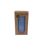 Candle Pillar Azure Blue 7.5X13CM