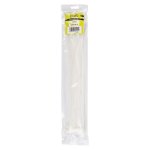 Nexus Cable Ties 7.6X400MM T120R 20PK White