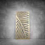 Wall Art D055 - 2000 X 1000 X 20 Indoor Rust Coat Cool White