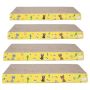 4 Piece Corrugated Cat Scratcher Cardboard Scratching Cat Scratcher Board Bed
