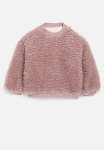 PoP Candy Teddy Fleece Sweater-pink