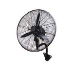 Alva 50CM Industrial WALL FAN - High Velocity Matt Black