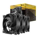 Antec Storm T3 120 Pwm Case Fan 3 Pack Black