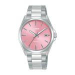 LORUS Sports Women's Quartz Watch Pink Sunray Dial