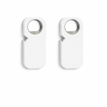 2 Pack - Bottle Opener Magnet - White