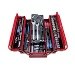 Tool Box Diesel Mechanic 1 2" & 3 4" 77PC
