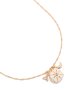 Goldair Gold Star & Moon Locket Necklace