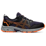 ASICS Men's Gel-venture 8 - Black/shocking Orange - UK7.5
