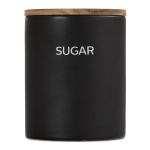 @home Loft Canister Sugar Black