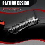 Carbon Fiber Pattern Handbrake Cover - Anti-scratch Wear-resistant Abs Grip Protector For Most Cars