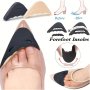 1PAIR Front Toe Pads High-heeled Insole Foam Pads Adjustable Forefoot Sponge