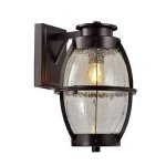 Oval Glass Wall Light