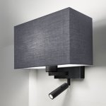 Michi Wall Lamp – Lamp Shade + Reader
