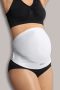 Carriwell Seamless Adjustable Overbelly Support Belt - Small/medium / White