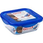 - Cook & Go Glass Medium Square Roaster With Lock-lid