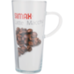 Tall Glass Coffee Mug