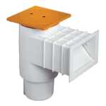 Pool Weir Swimquip Complete Weir Gunite Large White