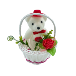 Love Teddy Basket