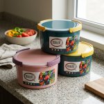 2300ML Leakproof Airtight Plastic Food Container