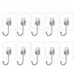 Multiuse Self Adhesive Hooks Pack Of 10