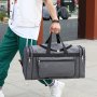 Large Capacity Duffel Bag Unisex Travel Handbag Short Trip Luggage Bag Simple Design Overnight Bag