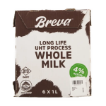 Long Life Uht Whole Milk 6 X 1L