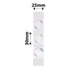 NB336 - - D101 Only - 25X30MM - 200 Park Oval Labels