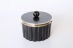 Black Box With Black & Silver Lid – 13X17.5CM