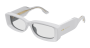 Gucci Sunglasses Woman Grey Transparent GG1528S-005 - Grey