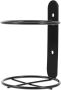 Wall Mounted Wine Rack For Wine Bottles Single Bottle Black Metal Home