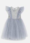 PoP Candy Frilled Sleeve Dress - Grey