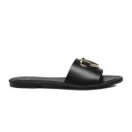 Interlace Point Mule -white beige