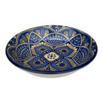 Royal Mosaic Small Ceramic Flat Bowl 10CMW