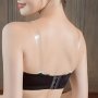 2pcs Sheer Invisible Bra Straps Comfortable Elastic Non-slip Bra Straps Women's Lingerie & Underwear Accessories