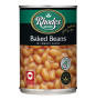 Rhodes Baked Beans In Tomato Sauce 6 X 410g 