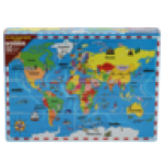 Map Wooden Puzzle 50 Piece