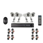 4 Way Cctv Security System Camera