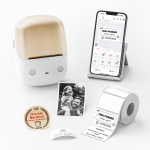 NB808 - Niimbot - B2_PRO - 300DPI - Portable Thermal Label Printer Incl Free Label 50X30MM Moonlit Gold