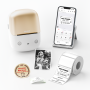 NB808 - Niimbot - B2_PRO - 300DPI - Portable Thermal Label Printer Incl Free Label 50X30MM Moonlit Gold